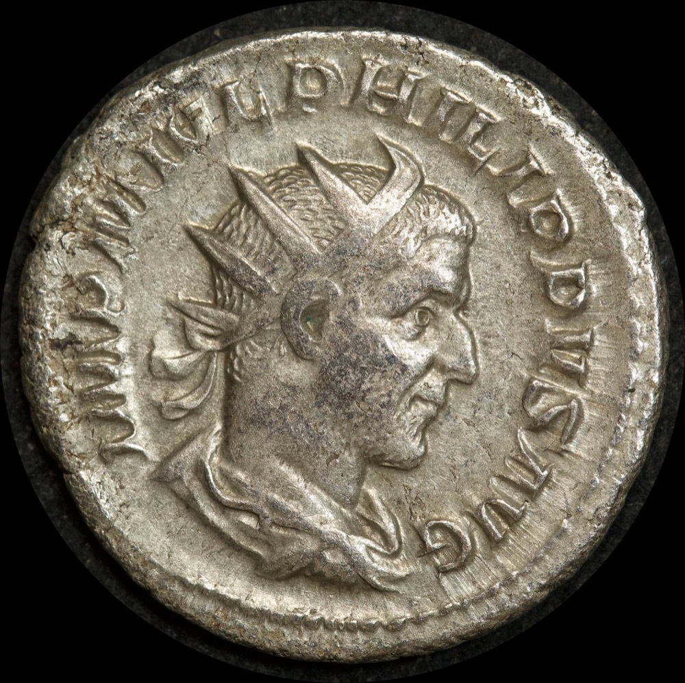 Ancient Rome (Imperial) 244-249AD Philip I Silver Antoninianus RIC IV 2 Very Fine product image