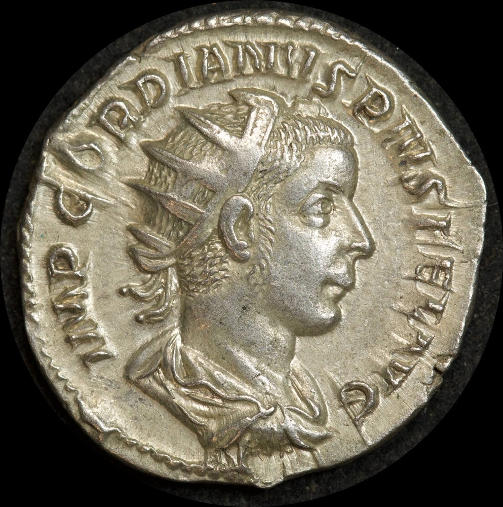 Ancient Rome (Imperial) 238-244AD Gordian III Silver Antoninianus RIC IV 86 Very Fine product image