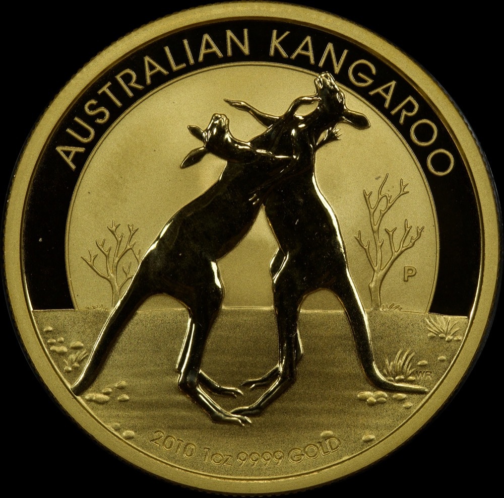 2010 Gold 1oz Specimen Coin Kangaroo Nugget product image