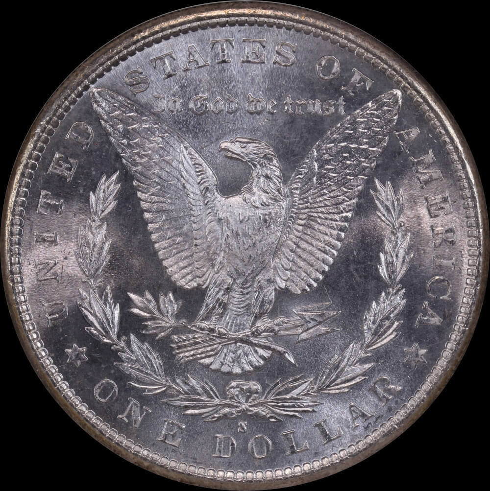 United States 1881-S Silver Morgan Dollar NGC MS65 product image