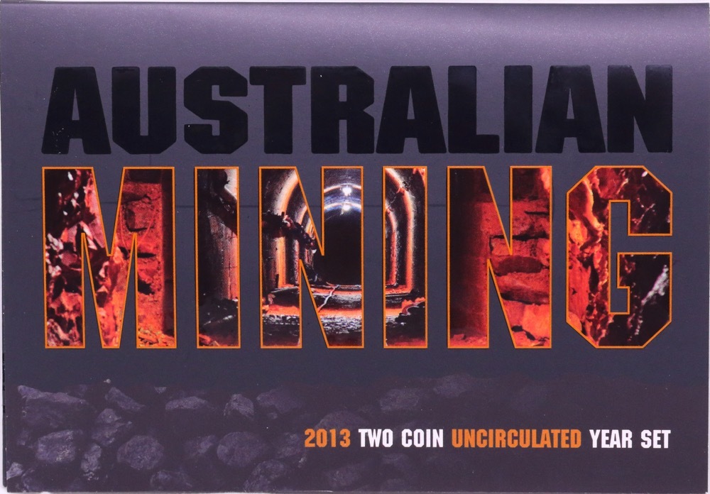 Australia 2013 Two Coin Mint Set - Australian Mining product image