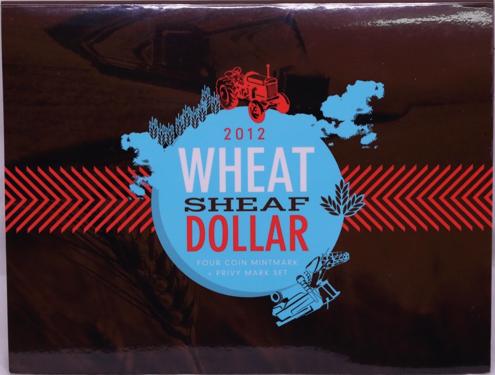 2012 Four Coin Privy Mark Set Wheat Sheaf product image