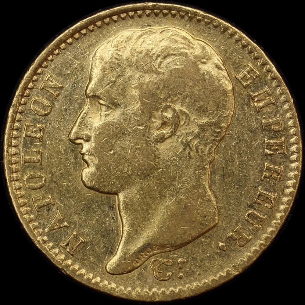 France 1807-A Gold 20 Francs KM#A687.1 Extremely Fine product image