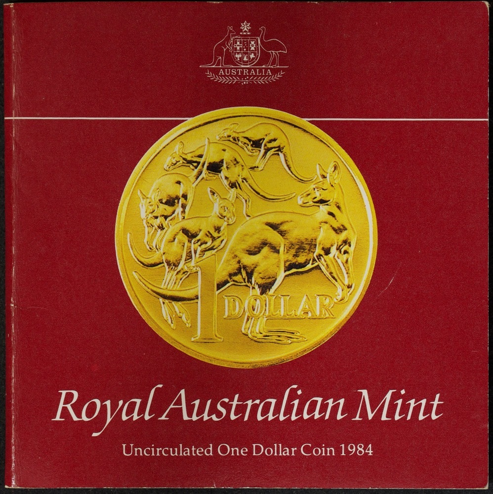 Australia 1984 One Dollar Uncirculated Coin in Card product image