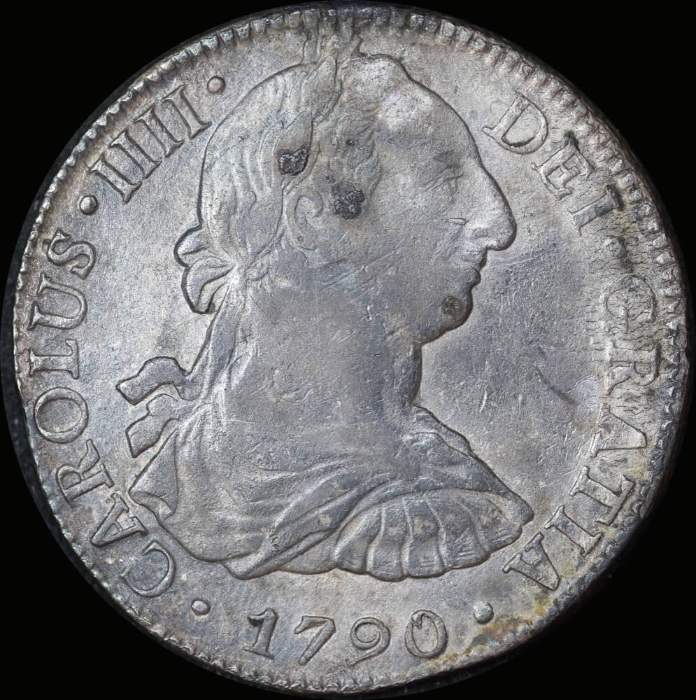 Mexico 1790 Silver 8 Reales KM#108 about VF product image