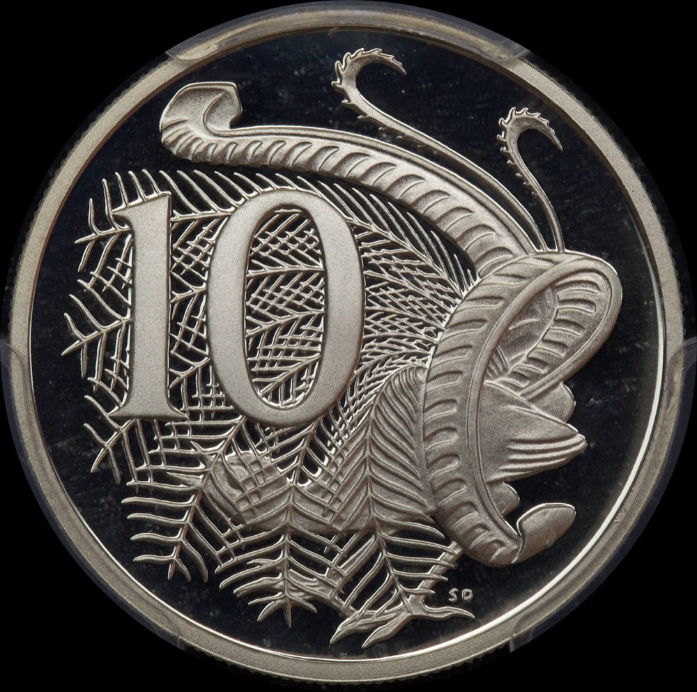 Australia 1995 10 Cents PCGS PR69DCAM product image
