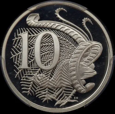 Australia 1995 10 Cents PCGS PR69DCAM product image