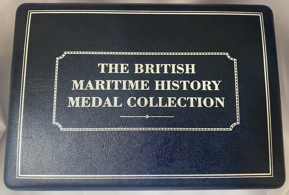 Silver British Maritime History 24 Medal Collection product image