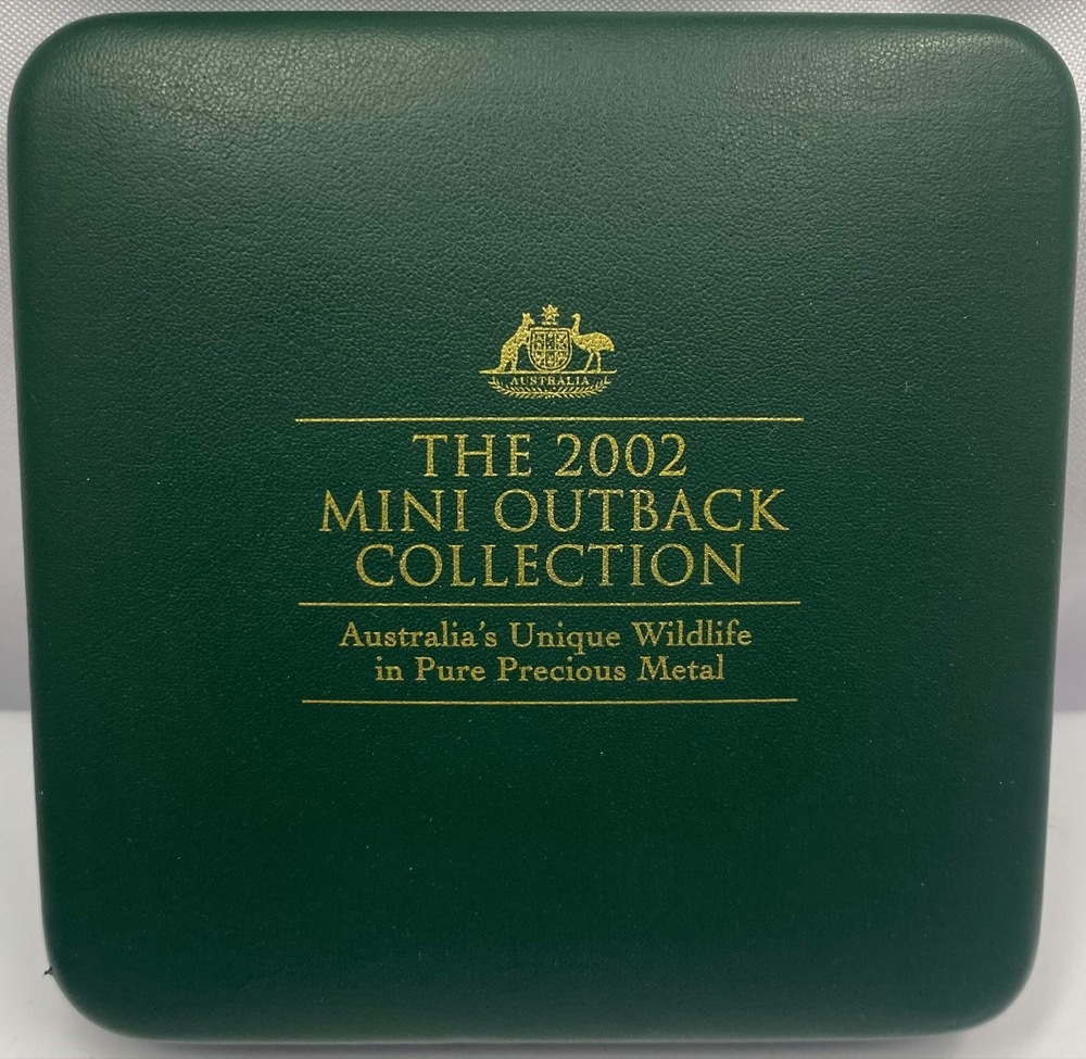 2002 Gold Platinum Silver Proof Coin Set Mini Outback Collection product image