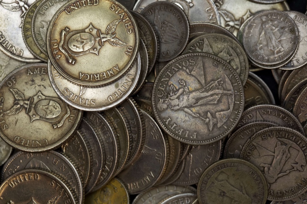 Bulk Lot of Silver Philippines Coins 1903 ~ 1945 product image