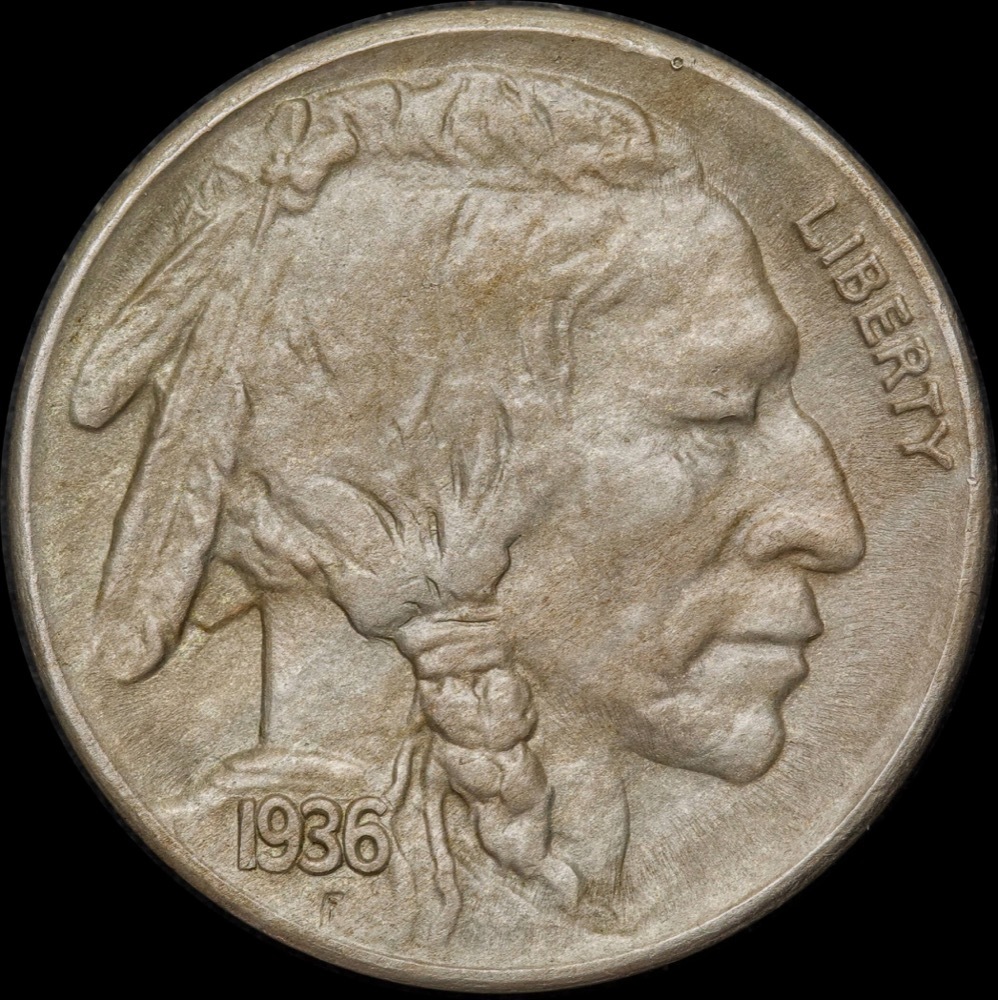 United States 1936-S Buffalo Nickel Uncirculated product image