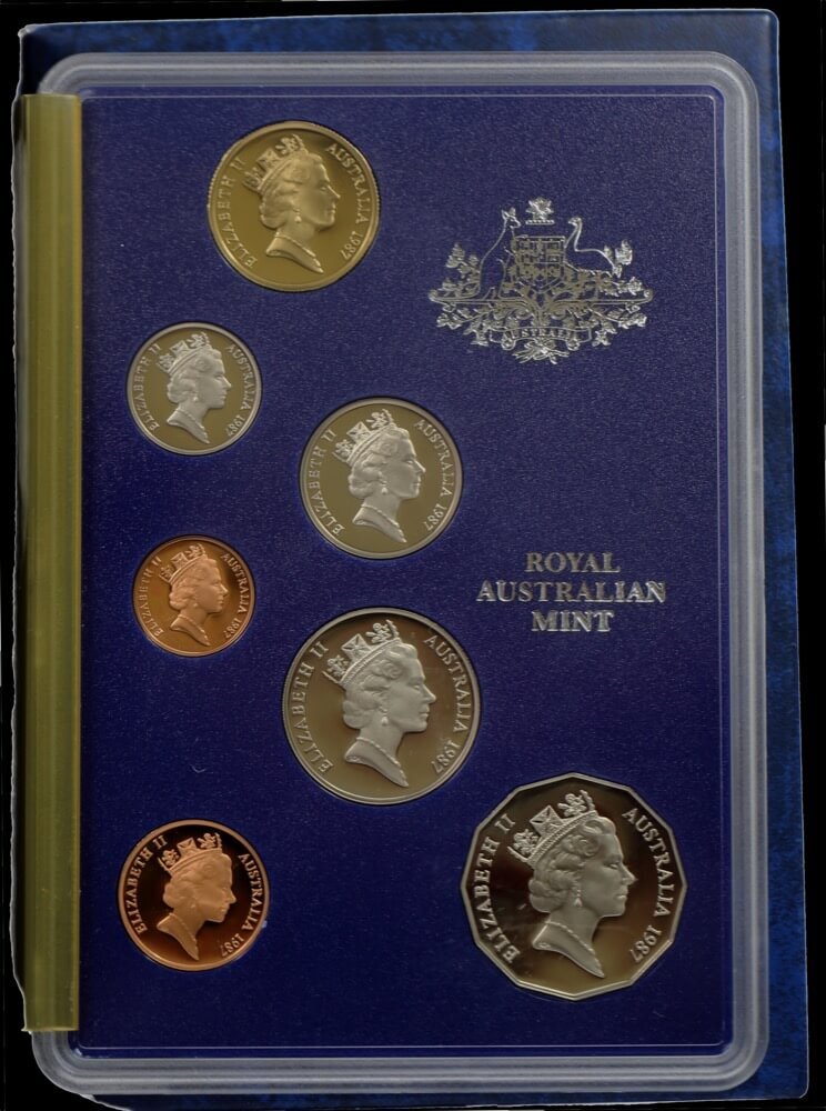 Australia 1987 Proof Coin Set - Damaged Packaging product image