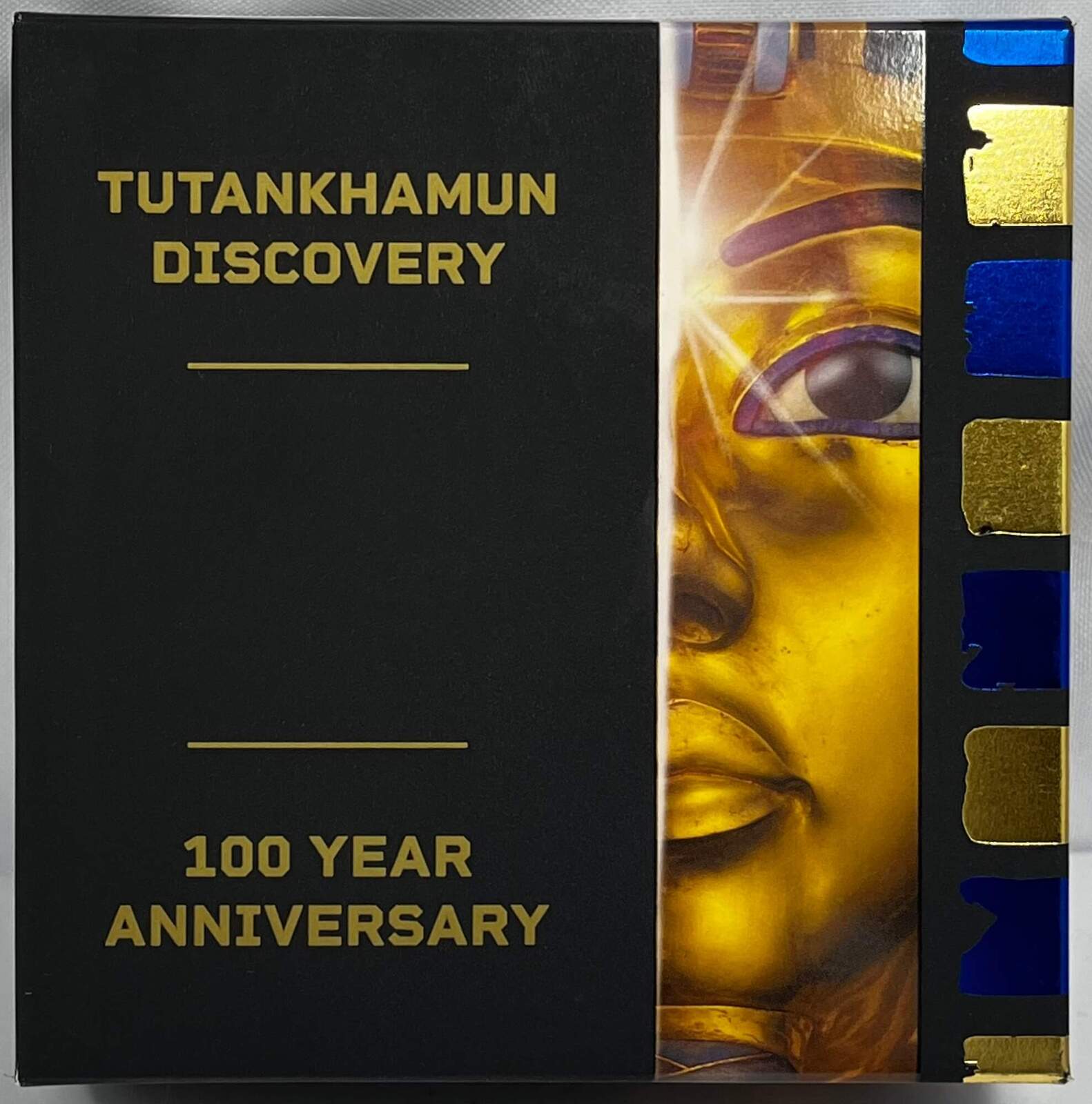 Tuvalu 2022 Silver 2oz Gilded Coin Tutankhamun Discovery product image