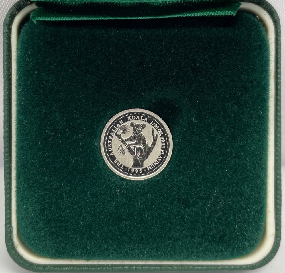 1995 Platinum Twentieth Ounce Unc Coin Koala product image