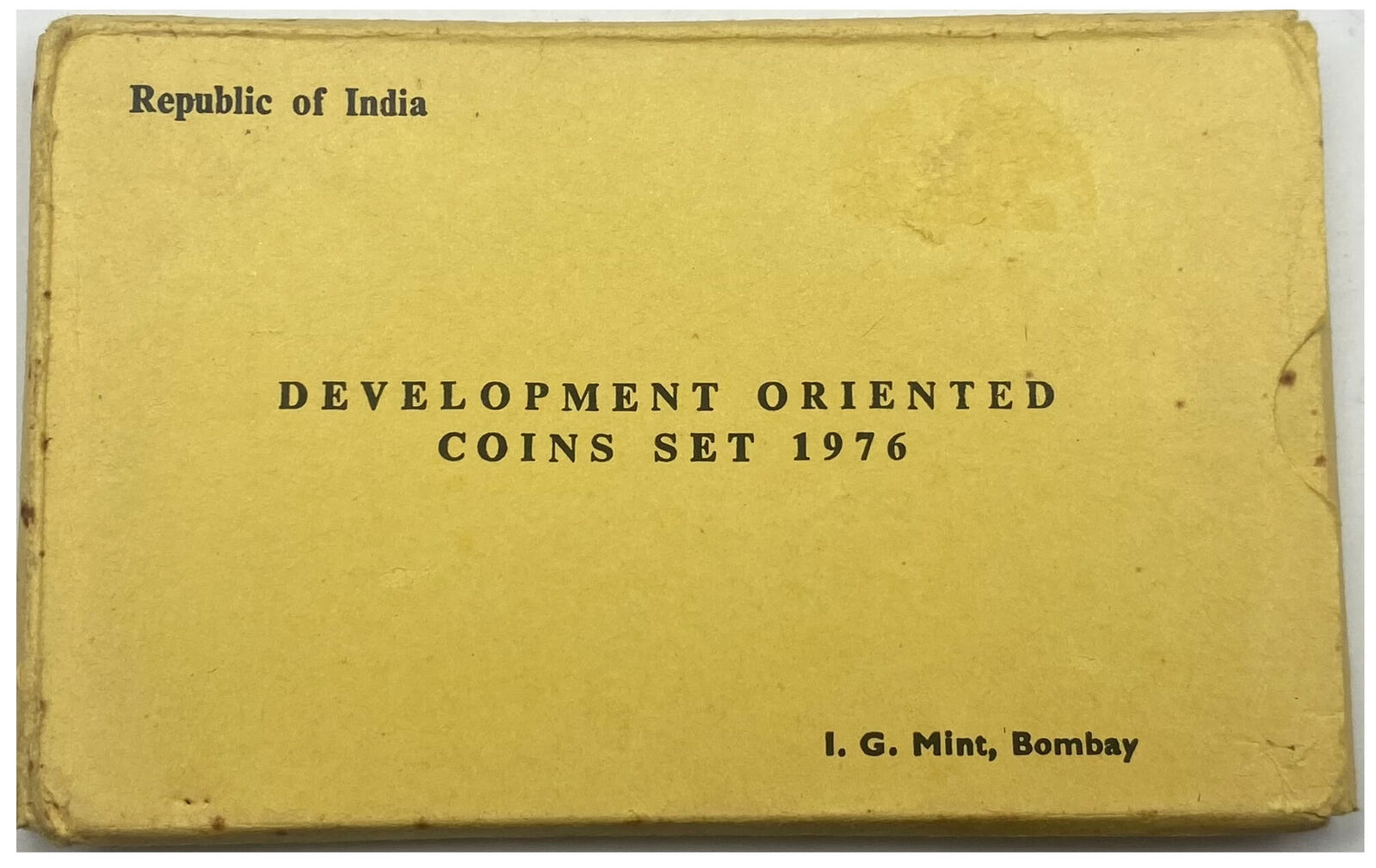 India (Republic) 1976 Proof 10+50 Rupee Pair Development Oriented product image