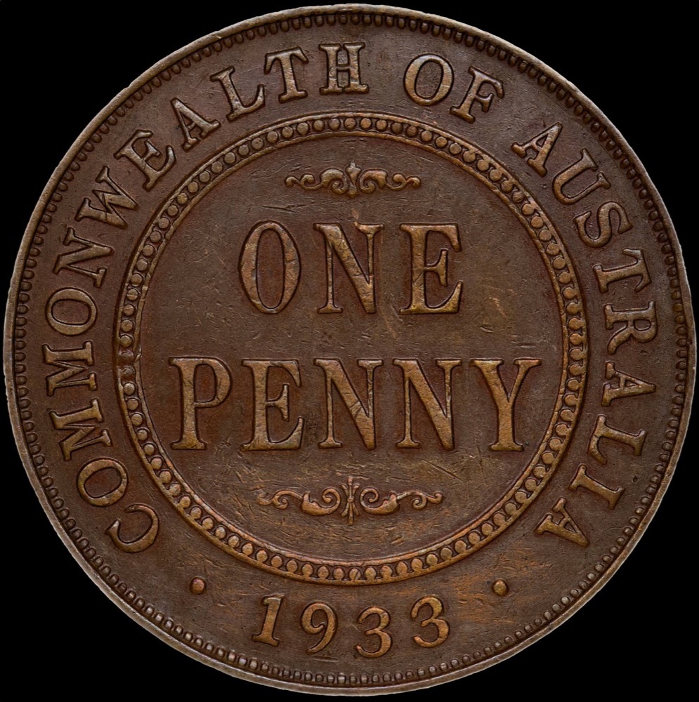 1933/2 Penny good VF product image