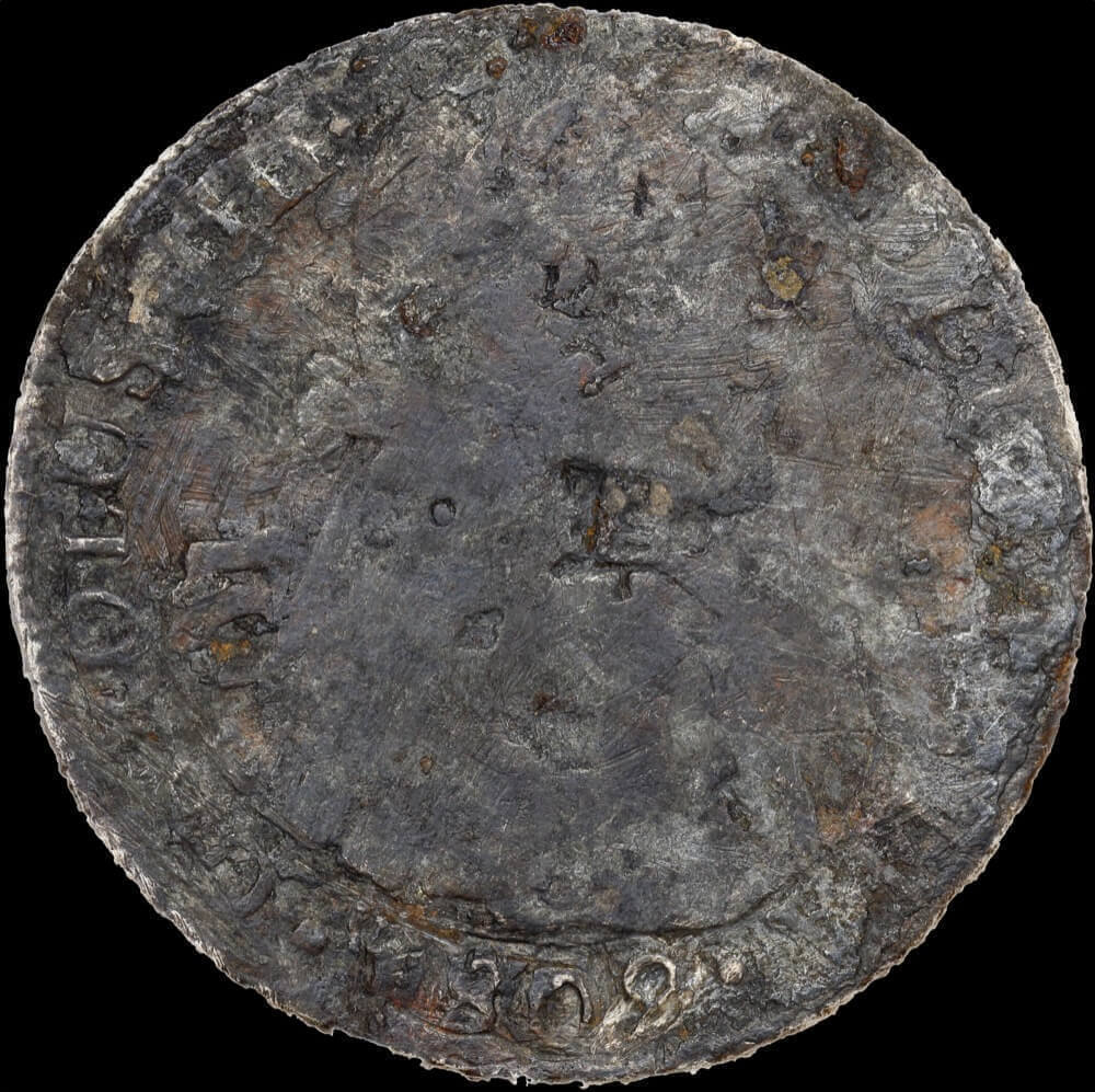 Mexico 1802 Silver 8 Reales KM# 109 Poor with Chopmarks product image