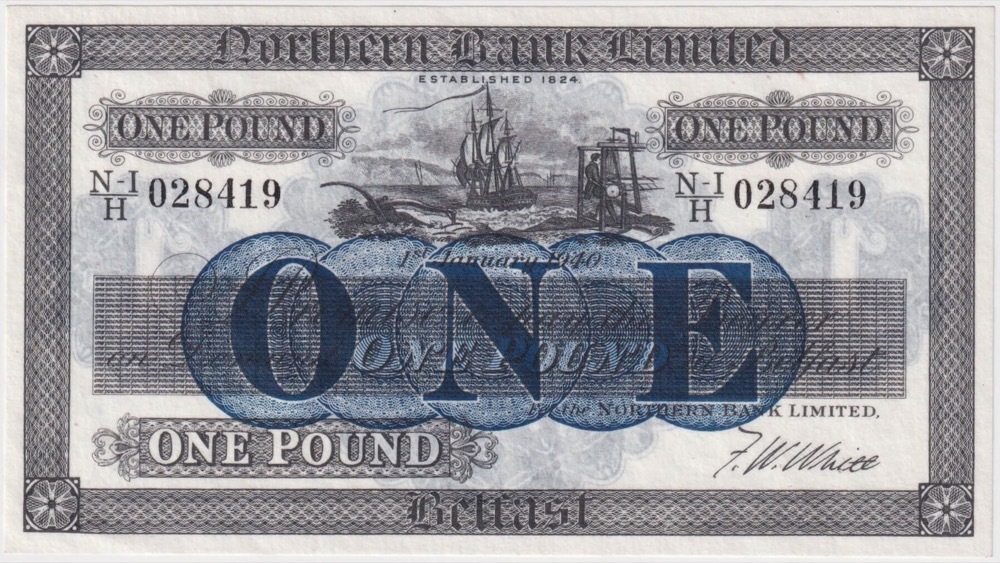 Northern Ireland 1940 1 Pound P# 178b Uncirculated product image