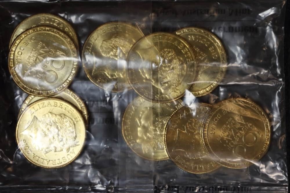 2018 Mint Bag of 10 1 Dollar Coins 100 Years of ANZAC product image