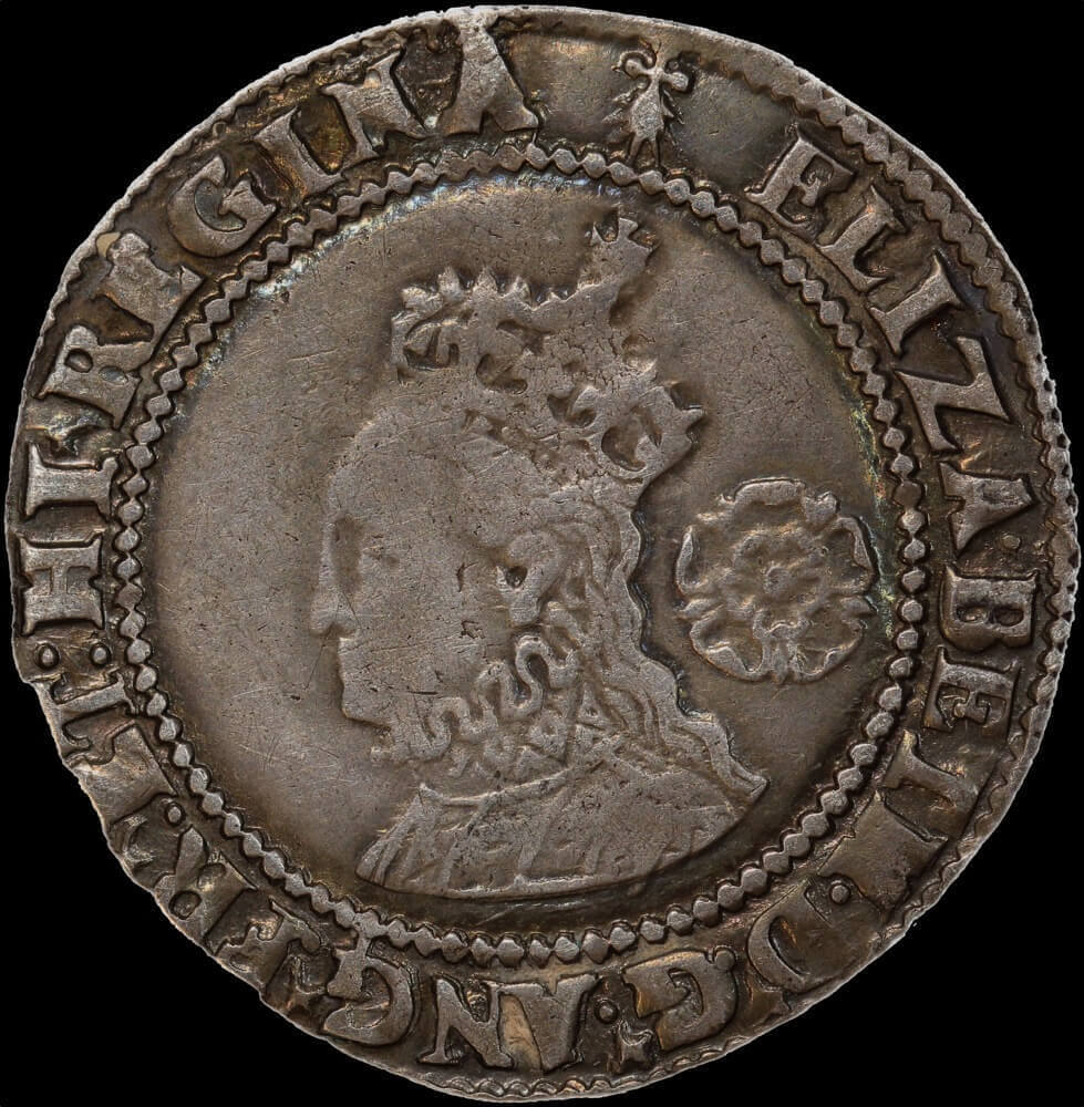 Great Britain 1572 Silver Sixpence Elizabeth I S#2562 Very Fine product image