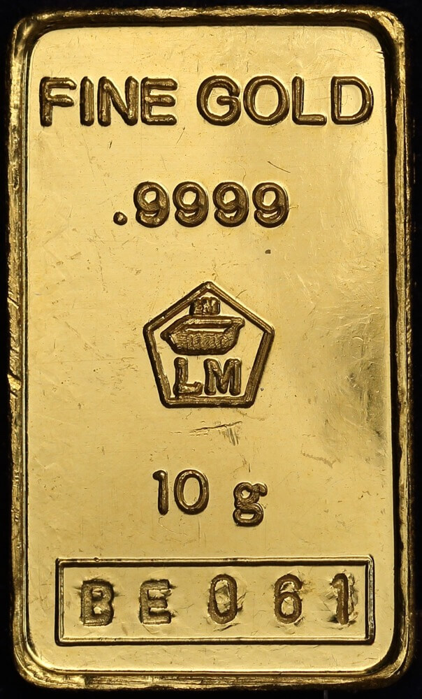 Logam Mulia (Indonesia) Fine Gold 10 Gram Minted Ingot product image