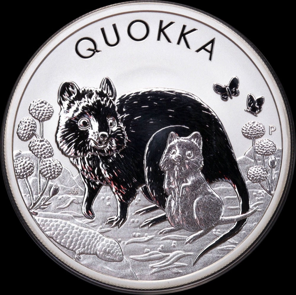 2021 Silver 1oz Bullion Coin Quokka product image