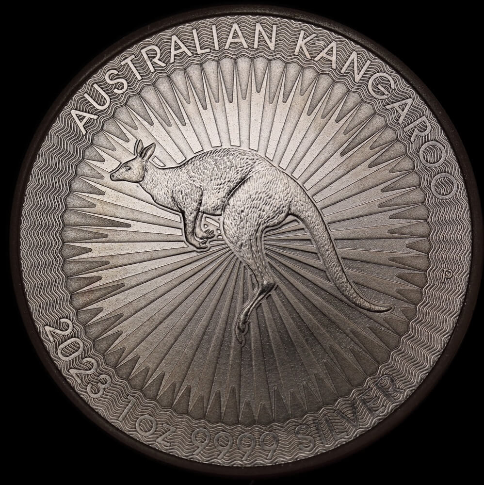 2023 Silver 1oz Unc Coin Red Kangaroo product image