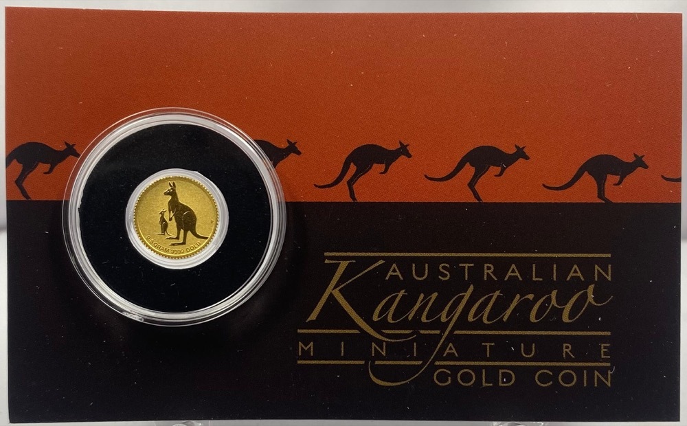 2020 Gold Half Gram Coin Mini Kangaroo product image