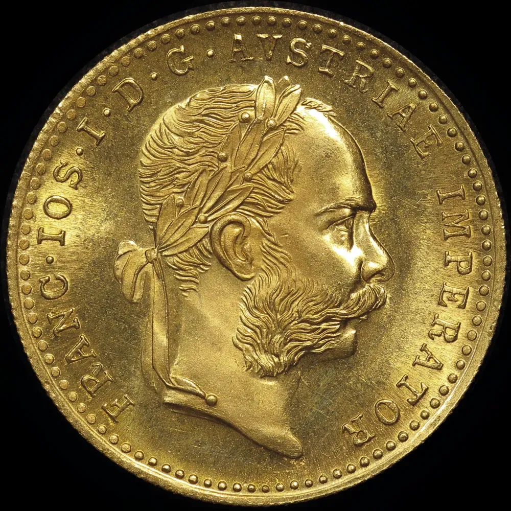 Austria 1915 Gold 1 Ducat Restrike product image