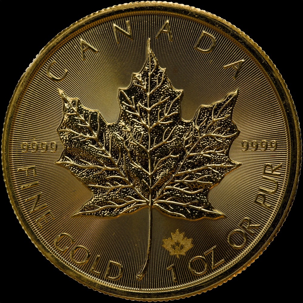 Canada 2011 Gold 1oz Maple Leaf KM#191 Uncirculated product image