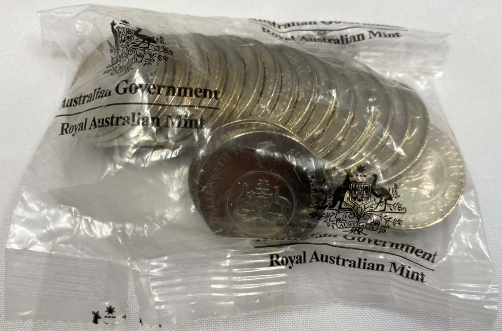 2016 20c Mint Bag of 20 Coins Uncirculated Changeover product image