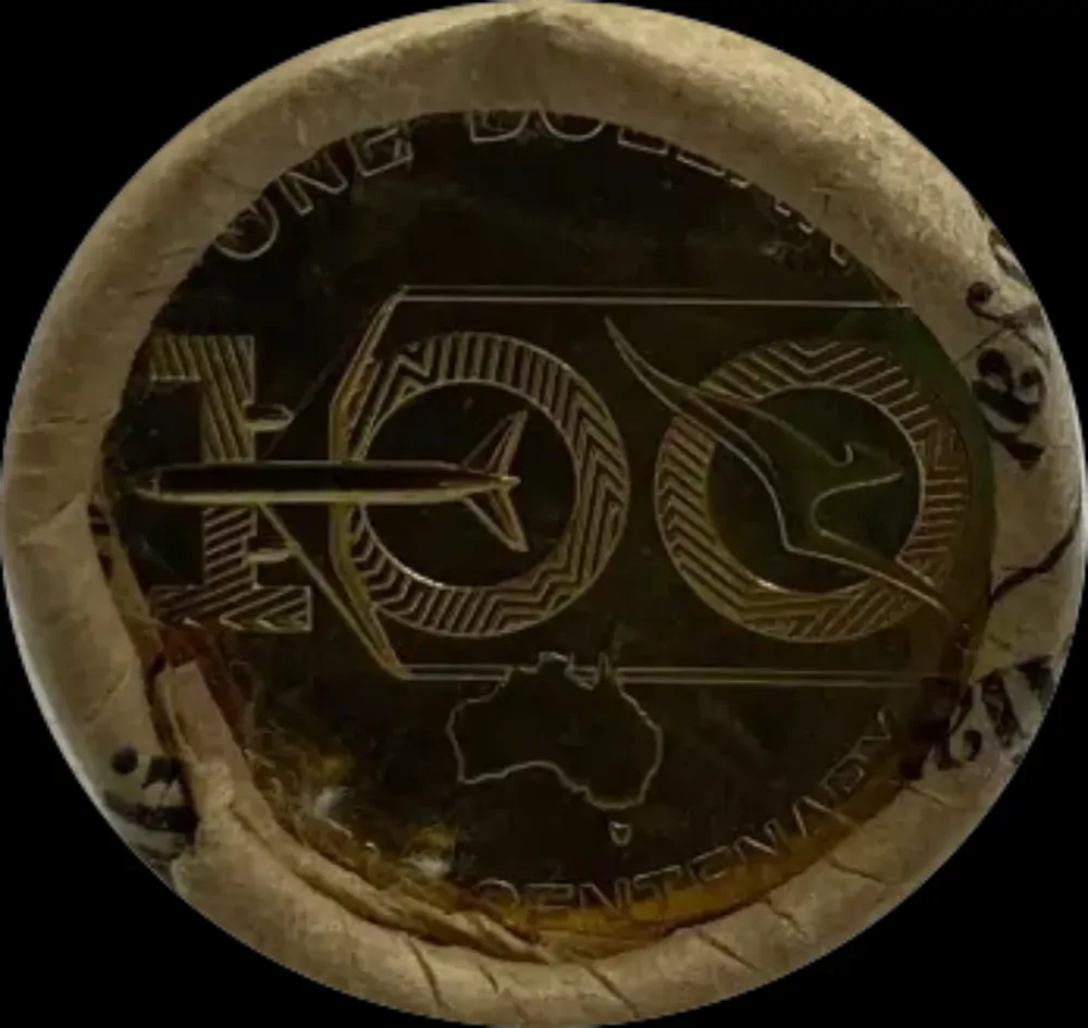 2020 1 Dollar Mint Roll Qantas Centenary (Tails/Tails) product image