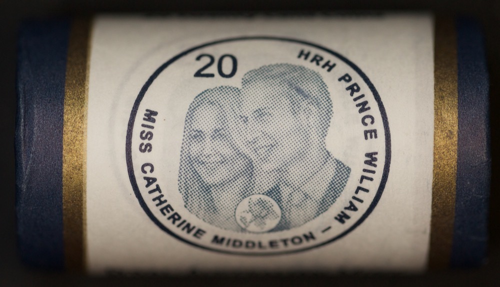 2011 Australian 20 Cent Mint Roll Will and Kate Royal Wedding (Tails/Tails) product image