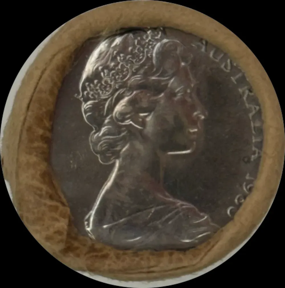 1980 Australian 10 Cent Mint Roll - Heads/Tails product image
