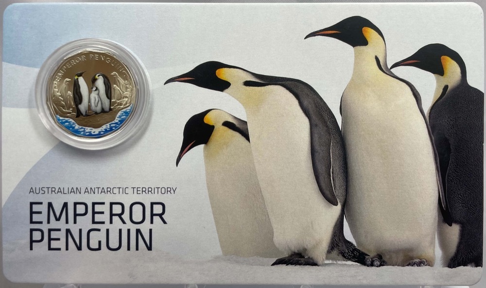 2023 Coloured 50 Cent Uncirculated Coin - Emperor Penguin product image