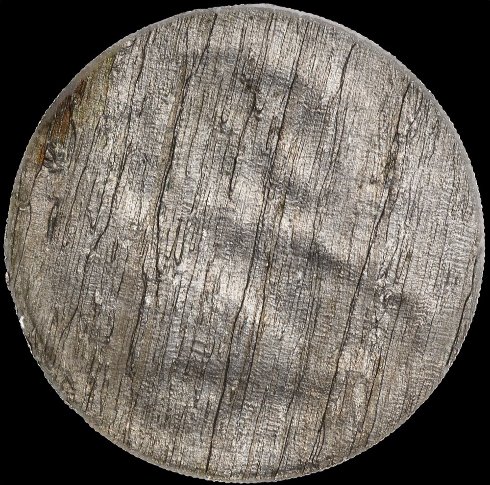 1976 Twenty Cents Obverse Split Planchet Extremely Fine product image