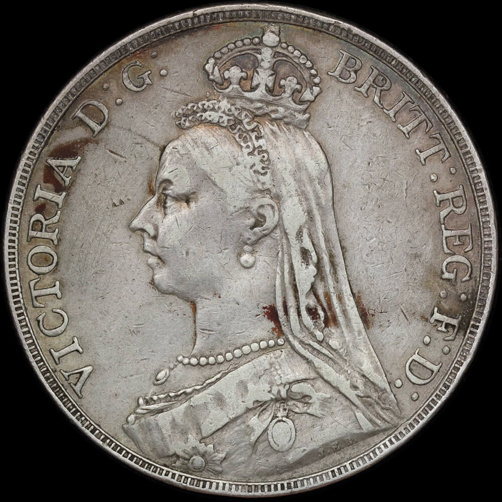 1889 Silver Crown Victoria S#3921 about VF product image