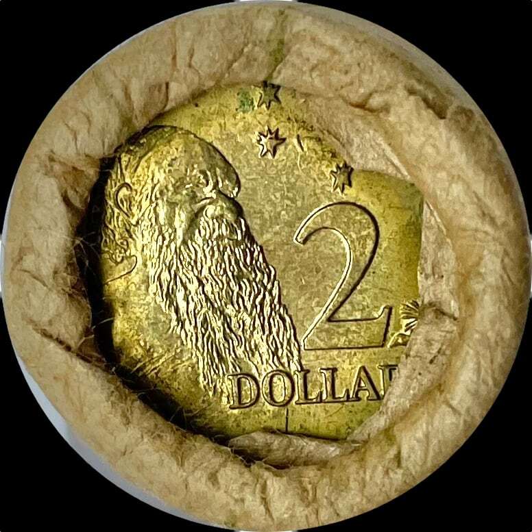 1988 2 Dollar Coin RAM Mint Roll - Tails / Tails product image
