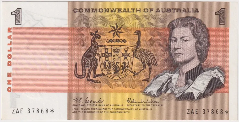1966 $1 Note Star Note Coombs/Wilson R71S Uncirculated product image