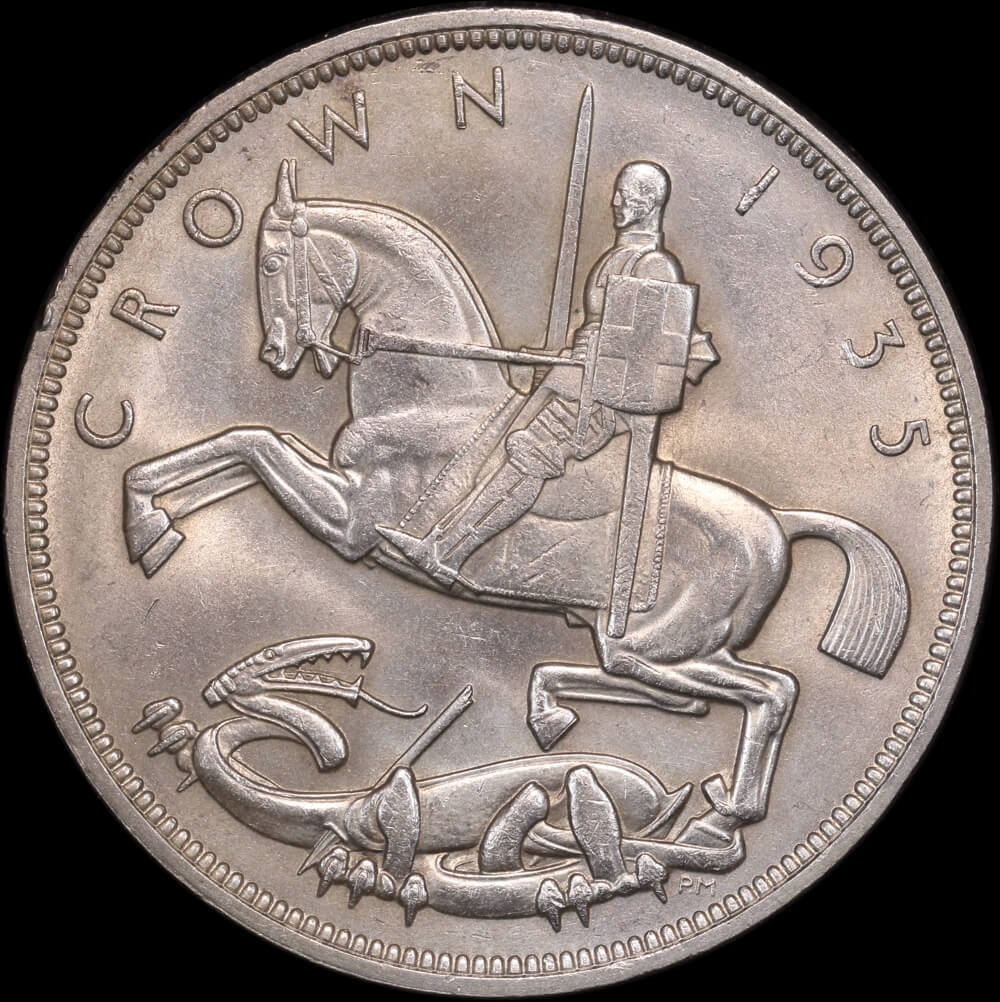 1935 Silver Crown George V S#3967 Uncirculated product image