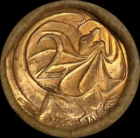 1972 Two Cent RAM Mint Roll Heads / Tails product image