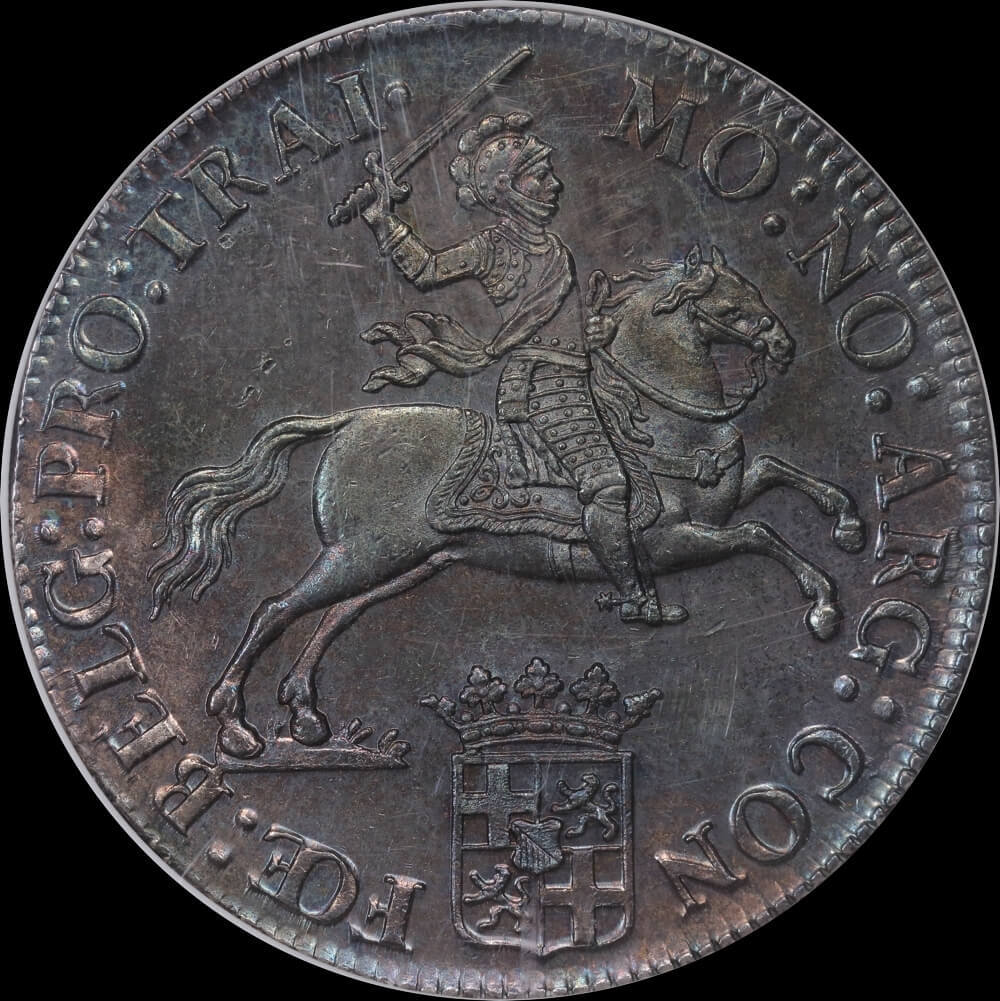 Netherlands  (Utrecht) 1760 Silver Ducaton 'Silver Rider' Dav#1832 NGC MS63 product image