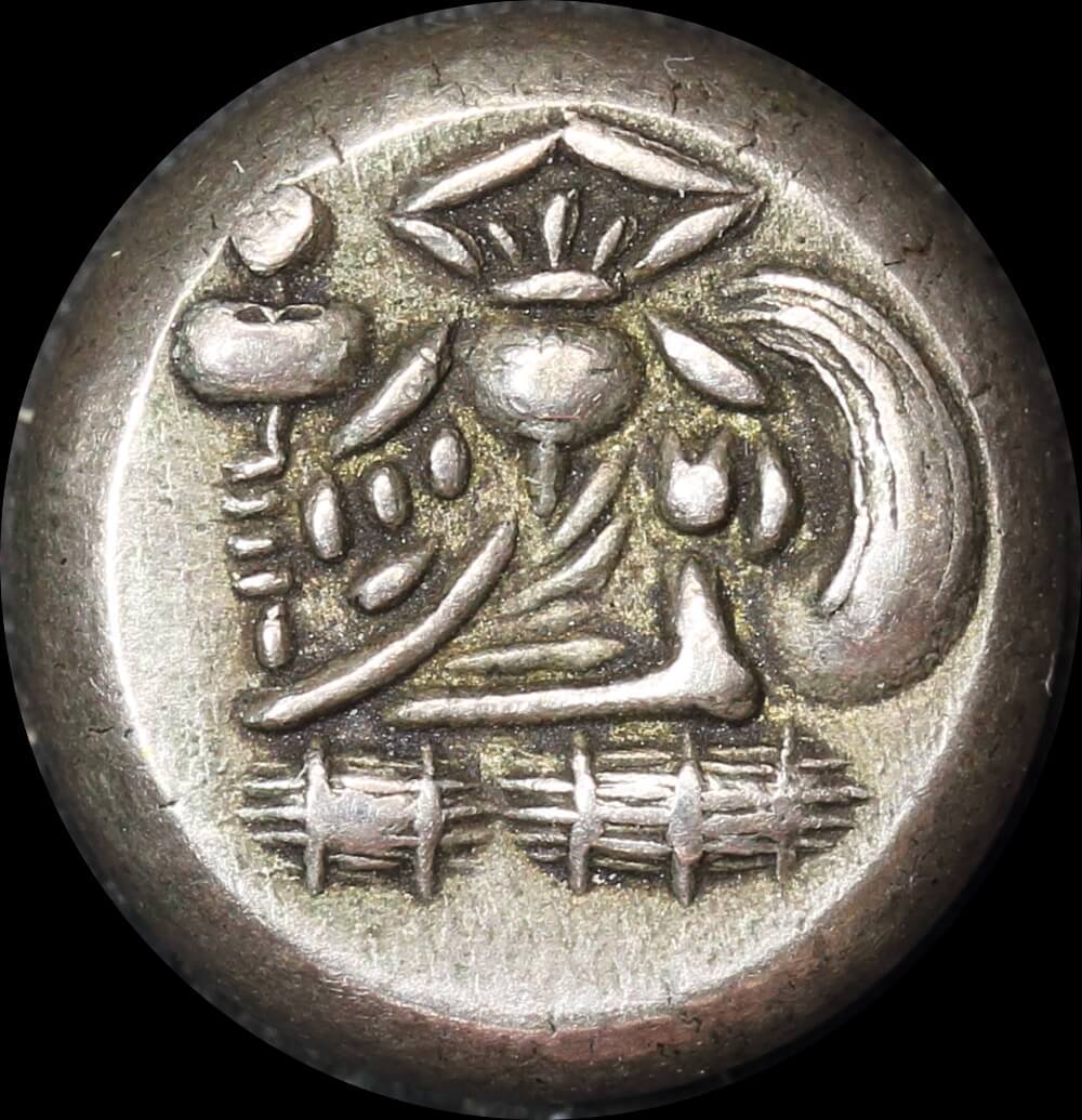 Japan (Shotoku Kyoho) 1714 ~ 1736 Silver Mameita Gin JNDA 09-65 Good EF product image