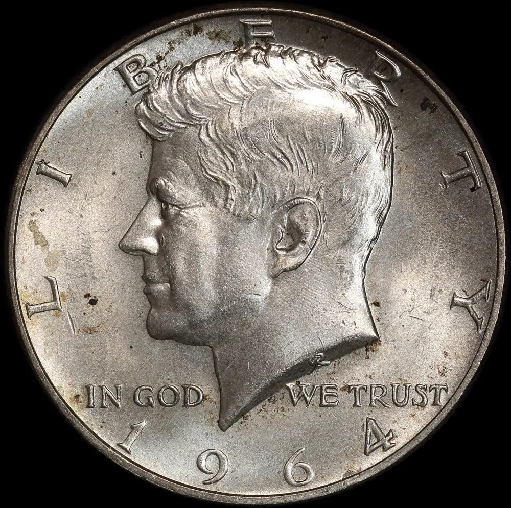 United States 1964 Silver Kennedy Half Dollar Uncirculated product image