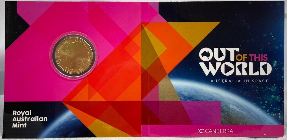 2024 $1 Coin Mintmark in Card - Australia in Space product image
