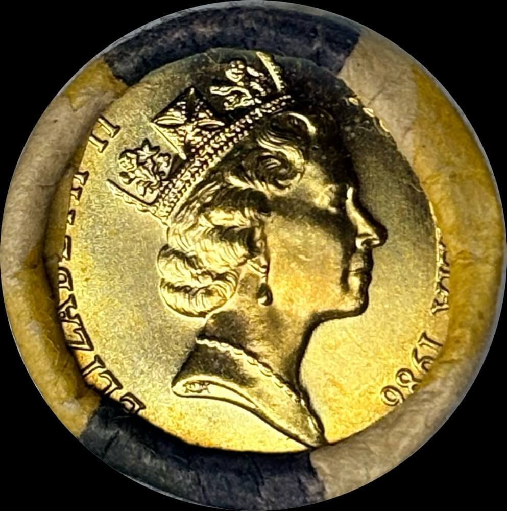 1986 One Dollar RBA Mint Roll Year of Peace Heads / Heads product image