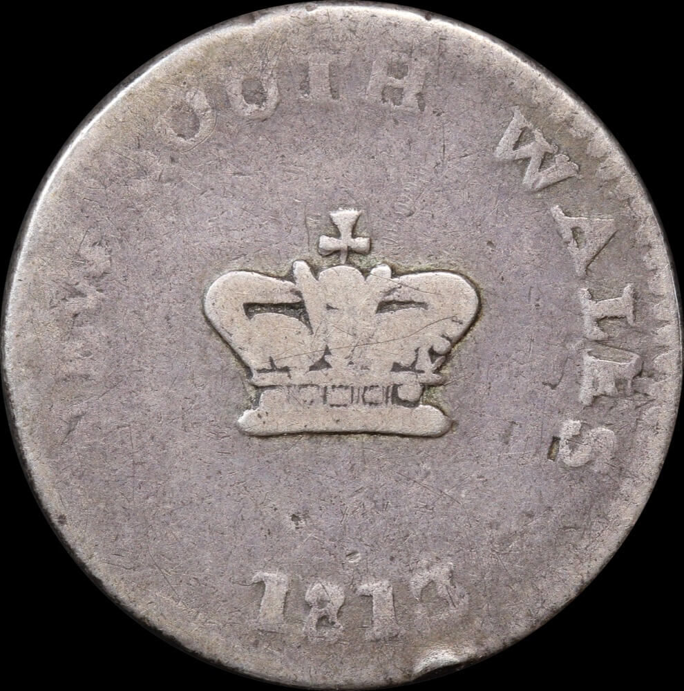 New South Wales 1813 Fifteen Pence (Dump) about Fine product image