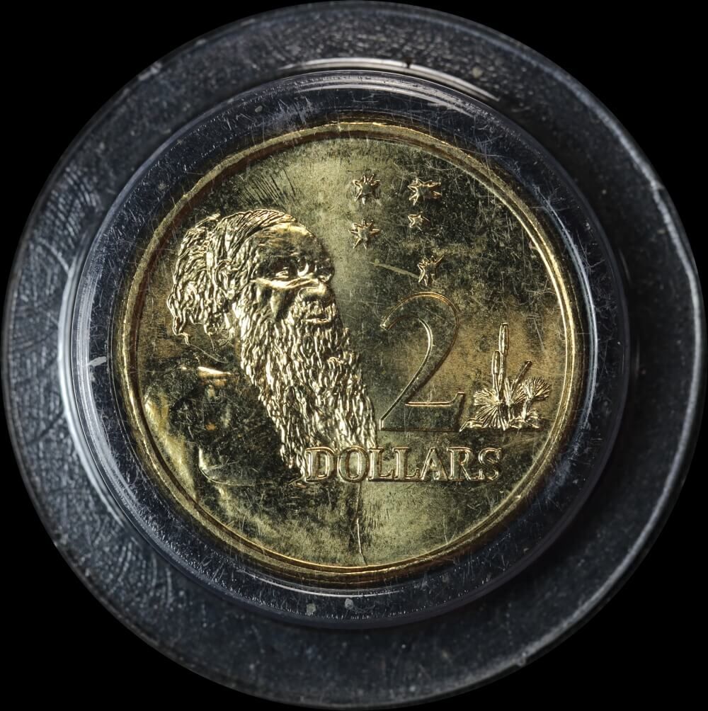 2018 $2 Coin 50th Anniversary of Decimal Currency KM#3265 Uncirculated - Ex Anniversary Folder product image