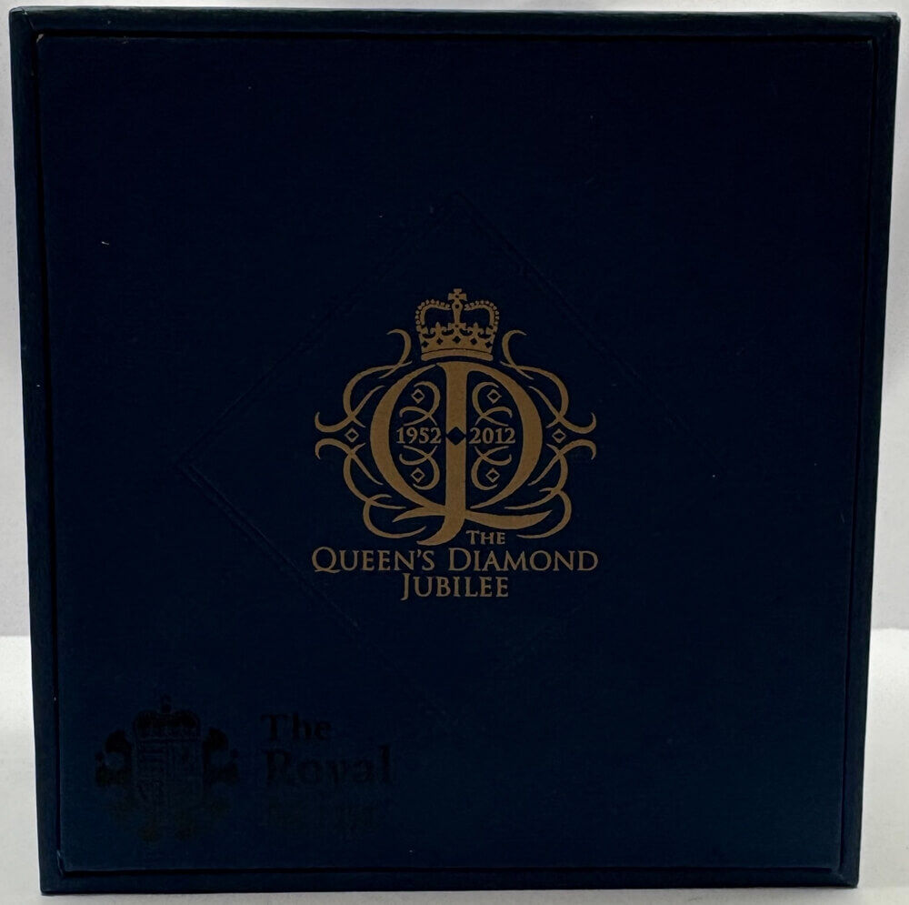 United Kingdom 2012 Gold Plated Silver 5 Pound Proof Queen's Diamond Jubilee product image