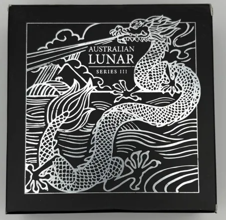 2024 Silver 1/2oz Proof Coin Lunar Series III Dragon product image